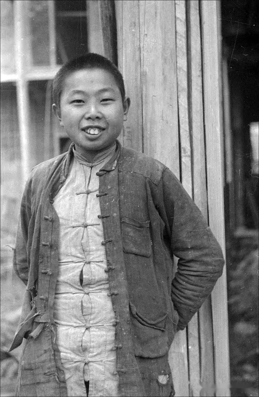 1944年延安人物老照片 民国朴实的西北人面孔