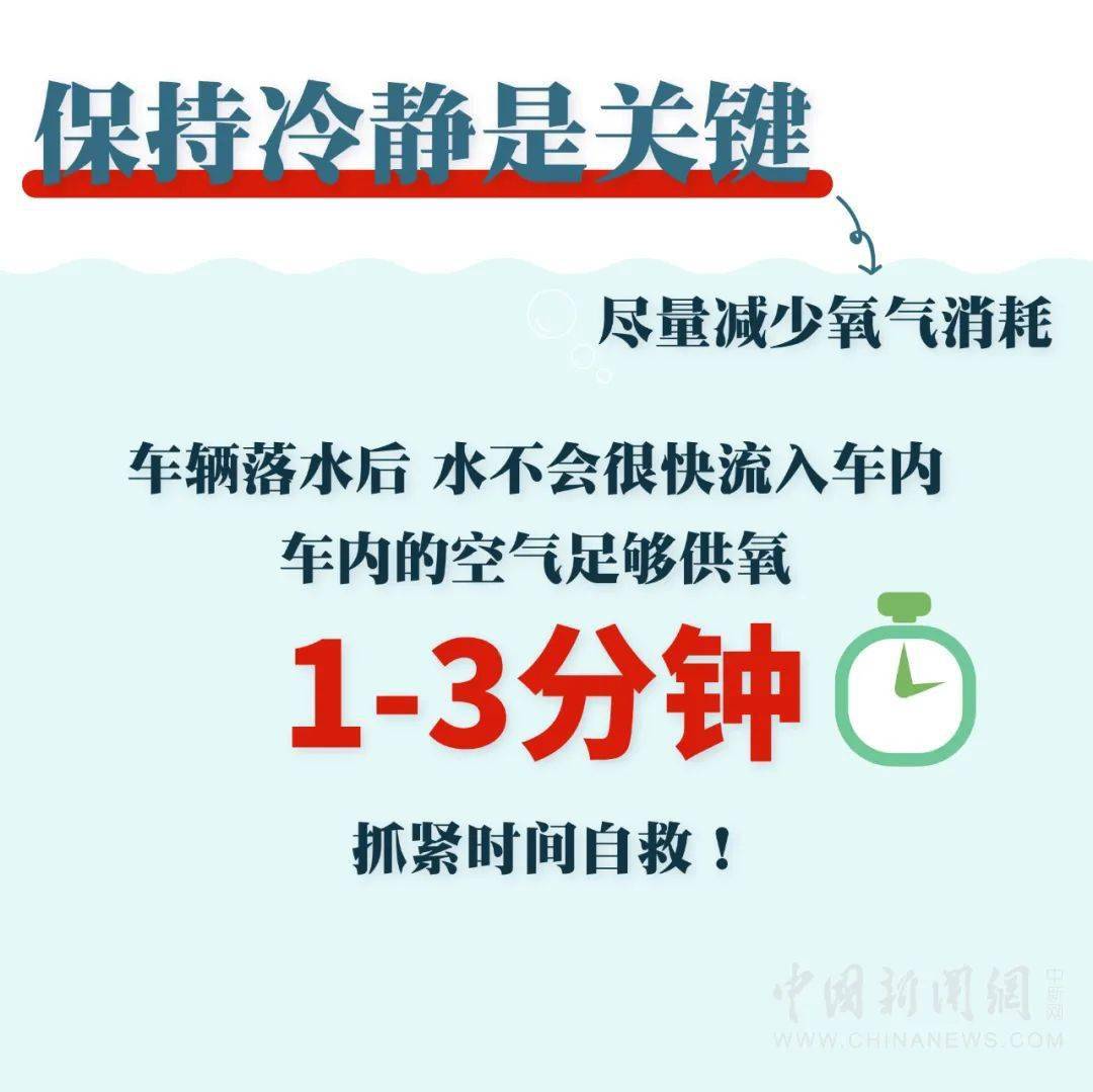 [汽车落水如何自救]3人自驾途中坠江失联！车辆落水