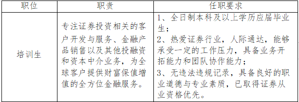 取得海外学历学位认证的海外高校本科及以上学历毕业生。（二）招聘职位（三）工作地点广州（含花都、南沙、