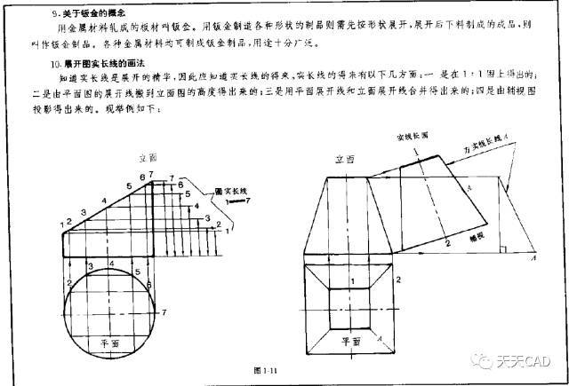 钣金展开绘图基础知识