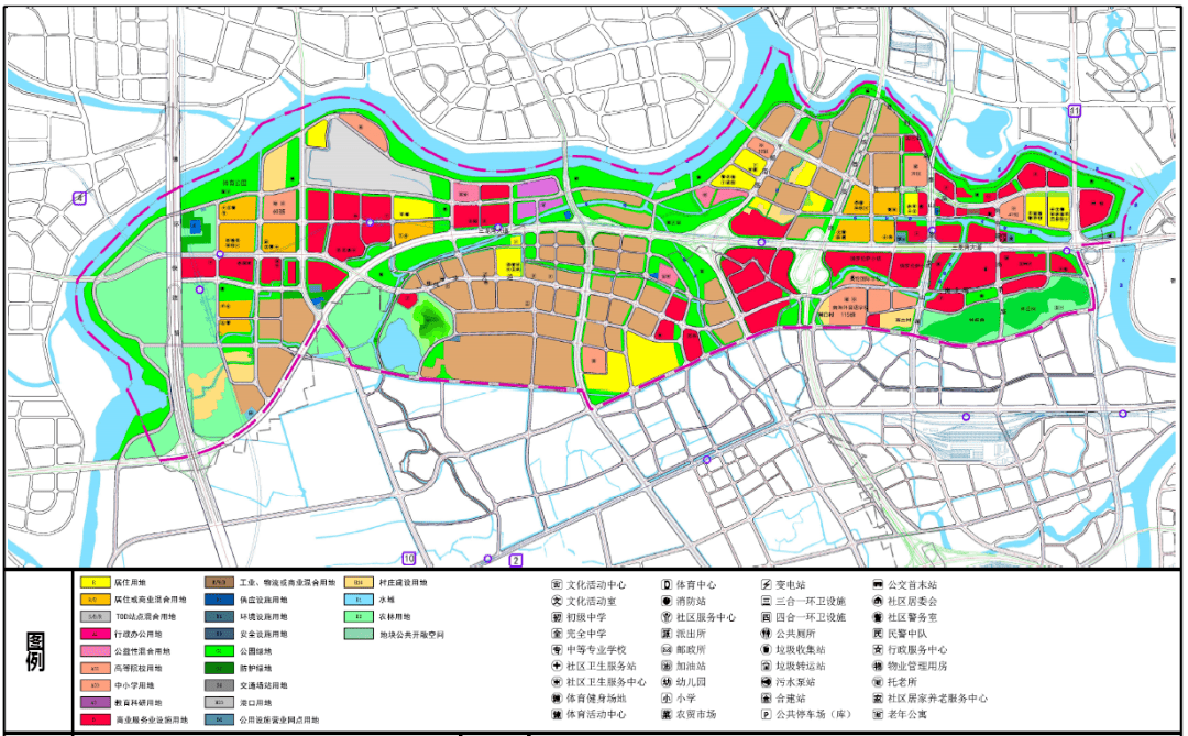 根据控规文件,佛山三龙湾启动区规划范围面积1554.