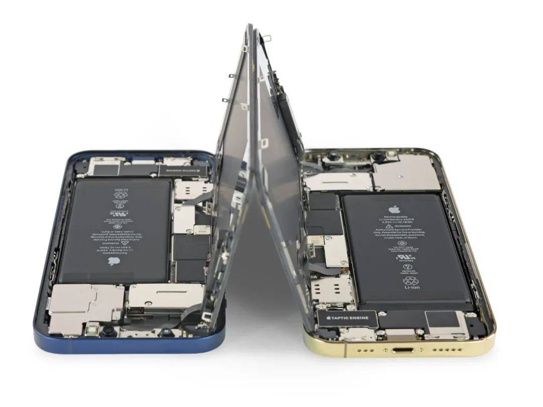 fixit今天第一时间送上了iphone 12和iphone 12 pro的拆解:苹果iphone