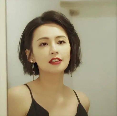 短发|倪妮的新发型太美了！技术分析：什么样的人适合港风短发？