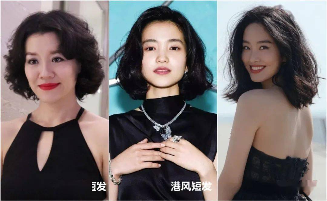 短发|倪妮的新发型太美了！技术分析：什么样的人适合港风短发？