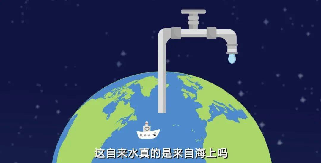 目前自来水的来源一般有两种,一种是钻井提取地下水,另一种是从水库