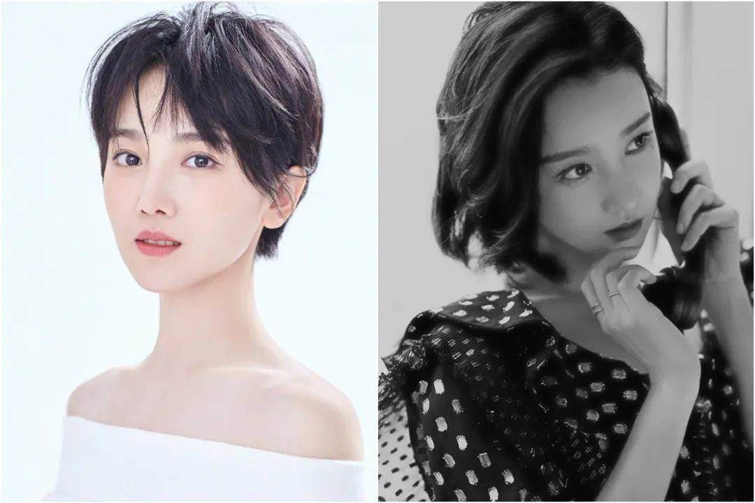 短发|倪妮的新发型太美了！技术分析：什么样的人适合港风短发？