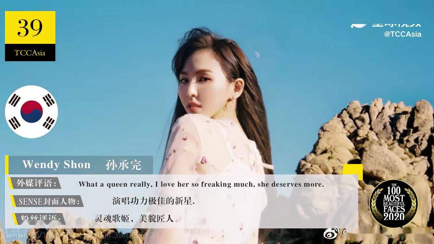 2020亚太最美100面孔排名_2020亚太区最美面孔出炉,赵丽颖排名第6引争议,热