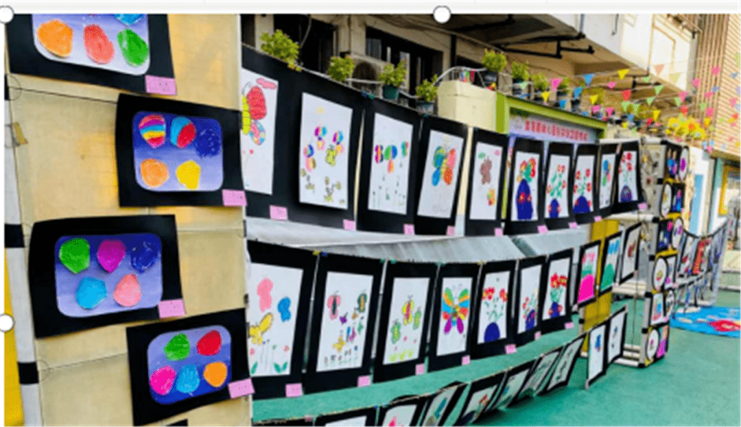 艺术之路梵高起步金蓓蕾幼儿园十月幼儿画展