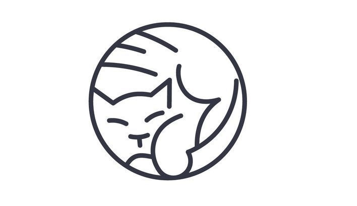 喵星人这么拽:一波可爱猫咪主题logo