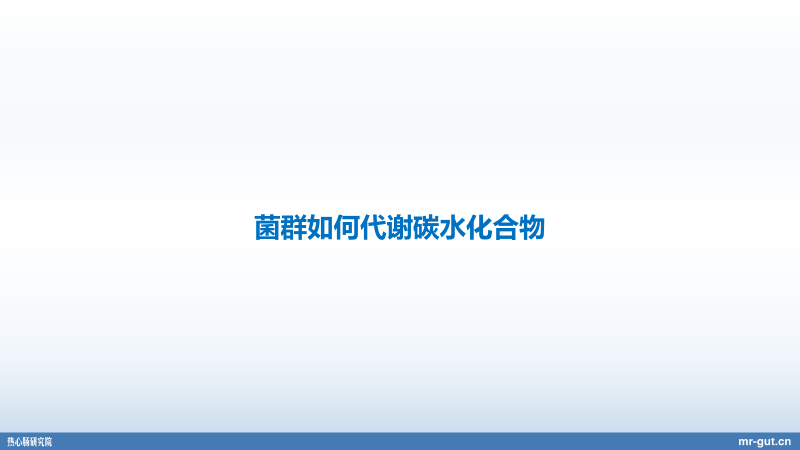 产业|热心肠先生：23分钟详解血糖、碳水化合物与菌群前沿进展