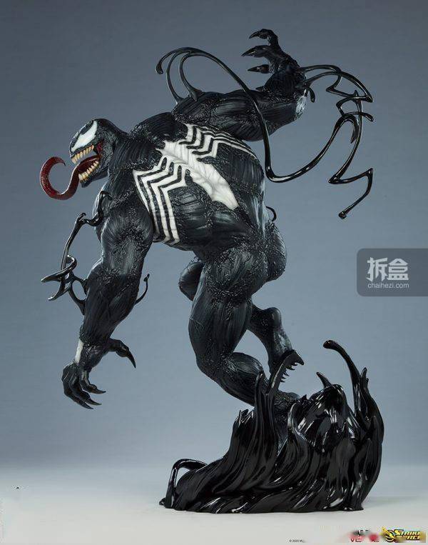 sideshow x pcs 39寸 1/3 venom 毒液 雕像