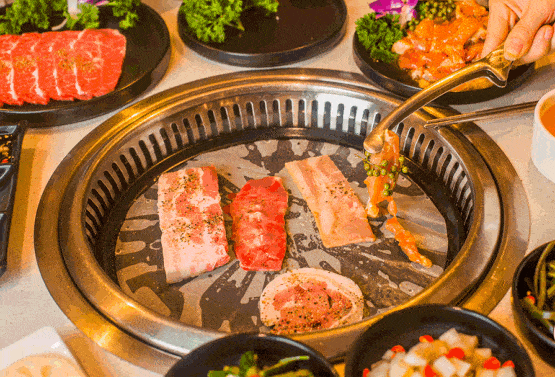 【万达烤肉】96元抢购原价226元【四味臻品肥牛 葵花五花肉 蒜香龙利