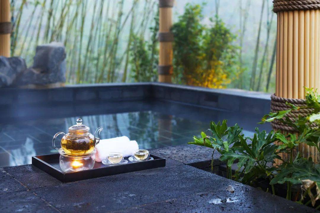 媲美日式旅馆的山野美宿,一户一温泉,私汤无限泡