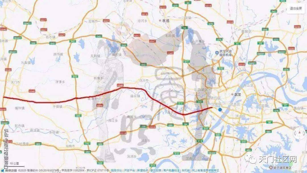 最新武汉市大力推进武天高速公路建设