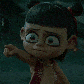 请问你家有和哪吒一样的黑眼圈宝宝吗