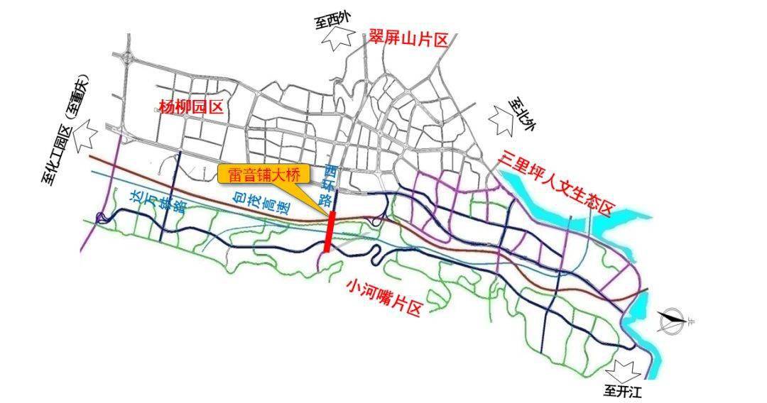 关注!雷音铺大桥和罗江大桥最新进展来啦