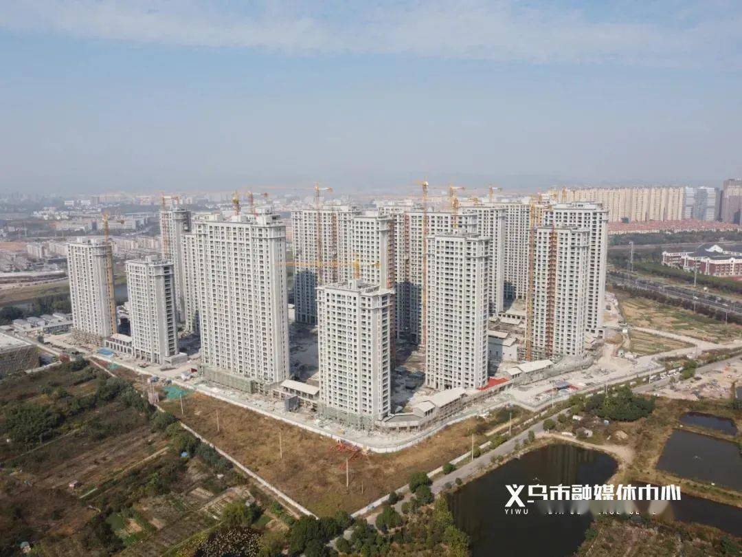 义乌这个集聚项目预计年底.