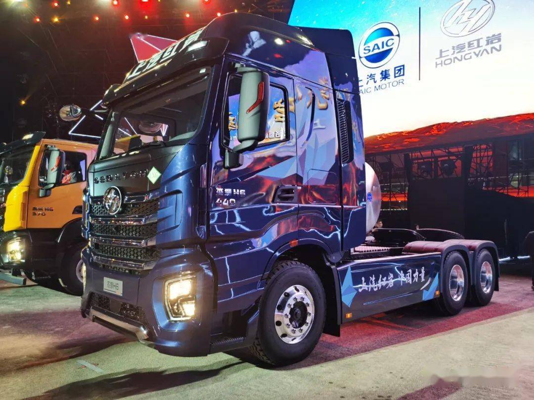杰虎h6新能源氢燃料电池重卡,杰狮h6纯电换电牵引车,杰狮h6 8x4国六