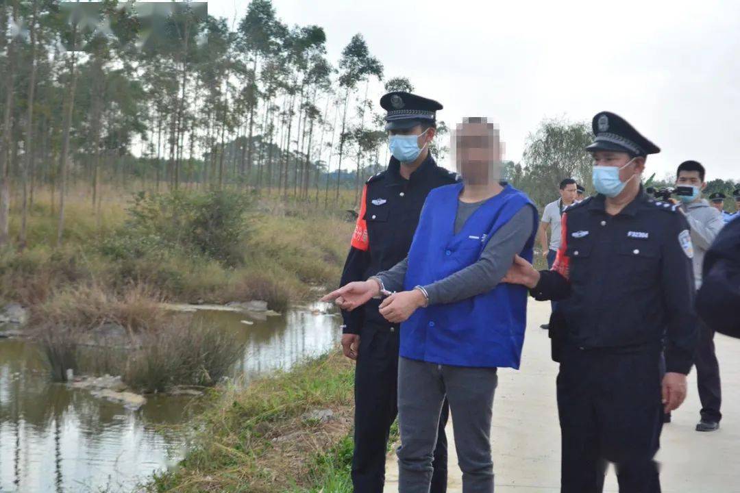 今日横县云表大件事一涉黑涉恶黑帮指认现场好多人围观