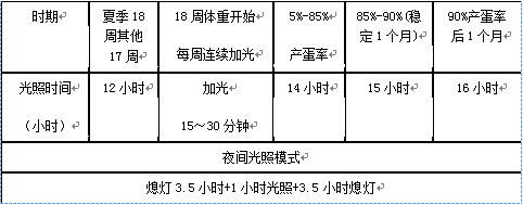 商品蛋鸡育雏,育成及产蛋鸡的光照管理!