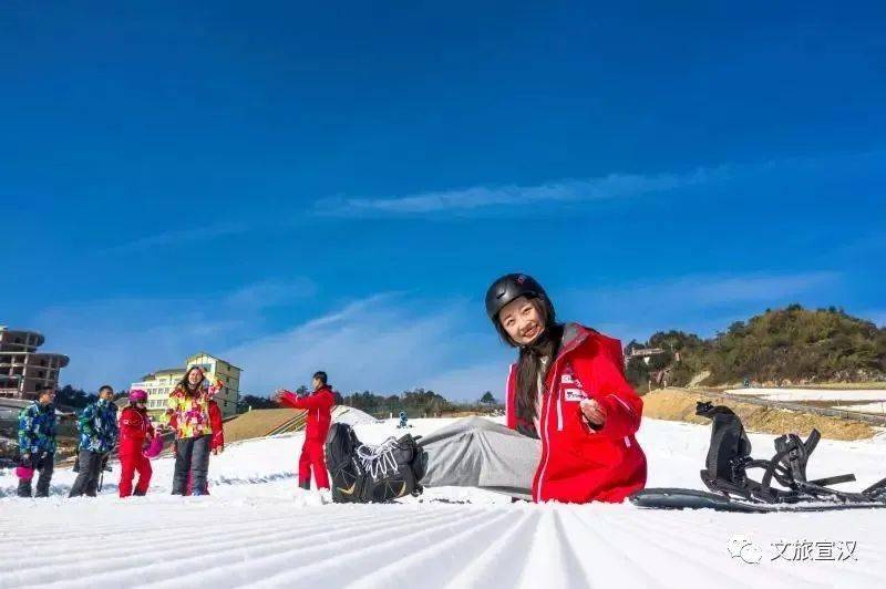 安逸来这里滑雪哇看宣汉版北国风光