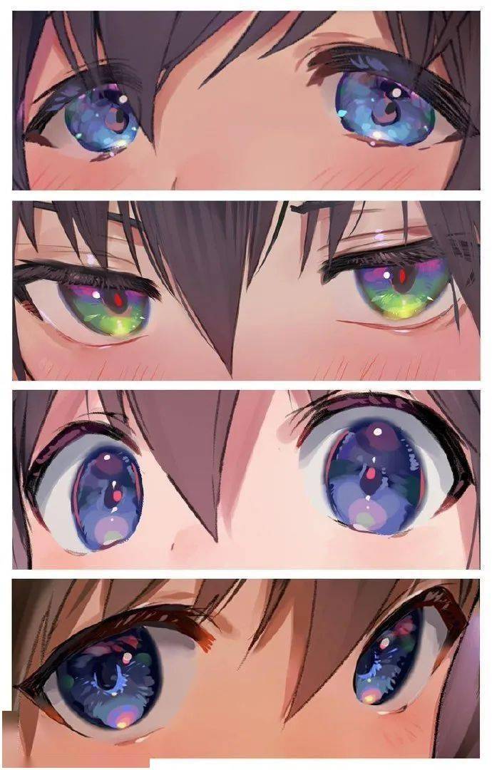 眼睛素材动漫人物眼睛大合集你喜欢哪个