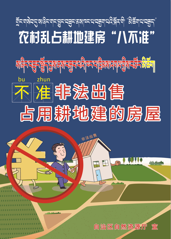 看过来!农村乱占耕地建房"八不准"