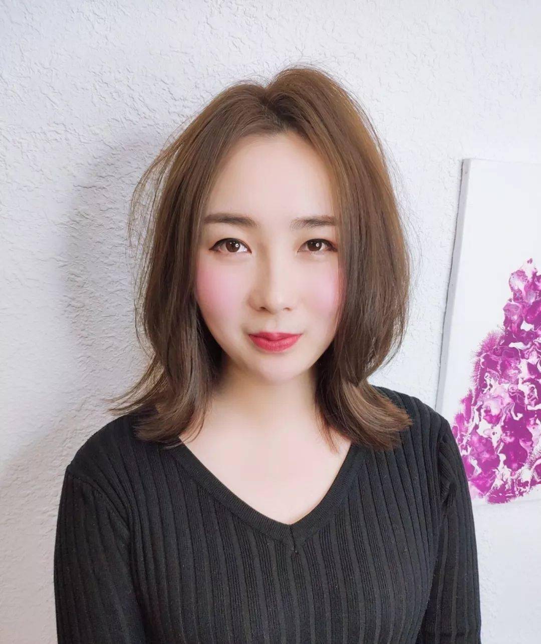 "半长不短"这样烫,气质性感回头率100%_发型