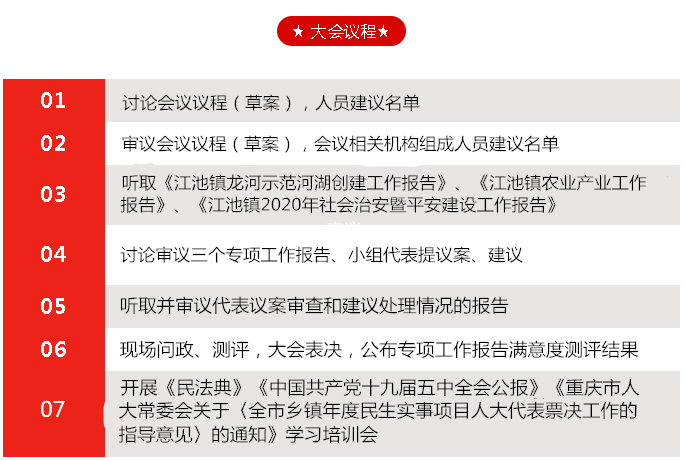 江池镇第七届人民代表大会第九次会议顺利召开