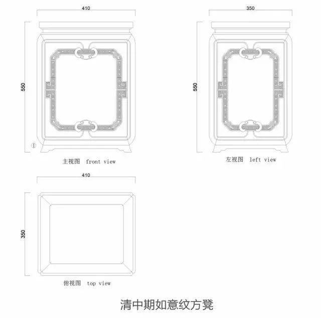 一文读懂明清凳类家具的制器思想(附:凳类cad图集)