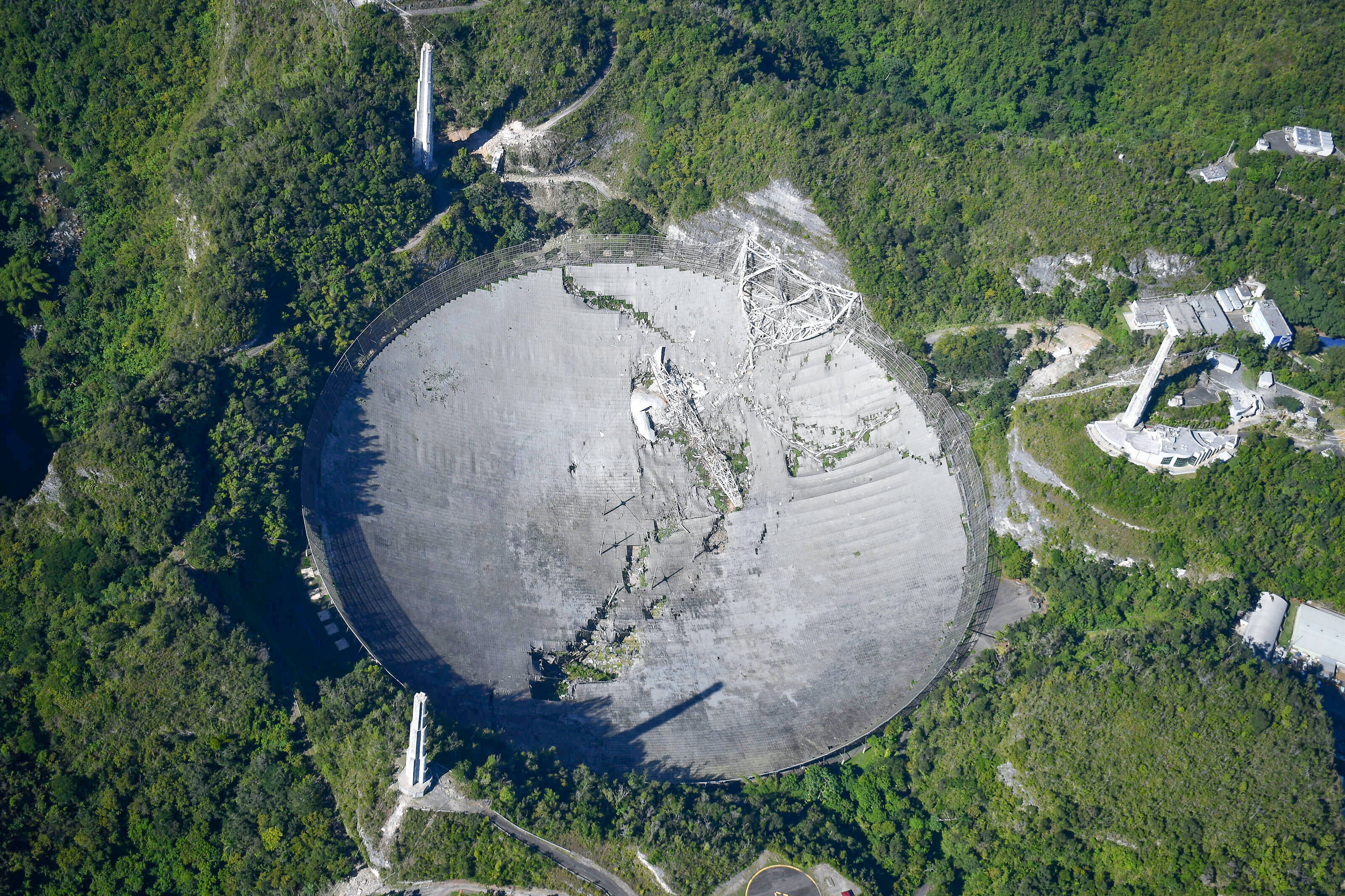 天眼|美国阿雷西博望远镜塌了，世界只剩中国FAST一只“天眼”