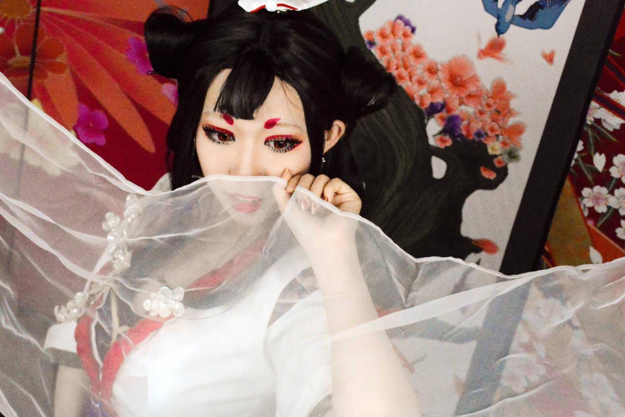 阴阳师花鸟卷cosplay,最喜欢花鸟卷小姐姐了