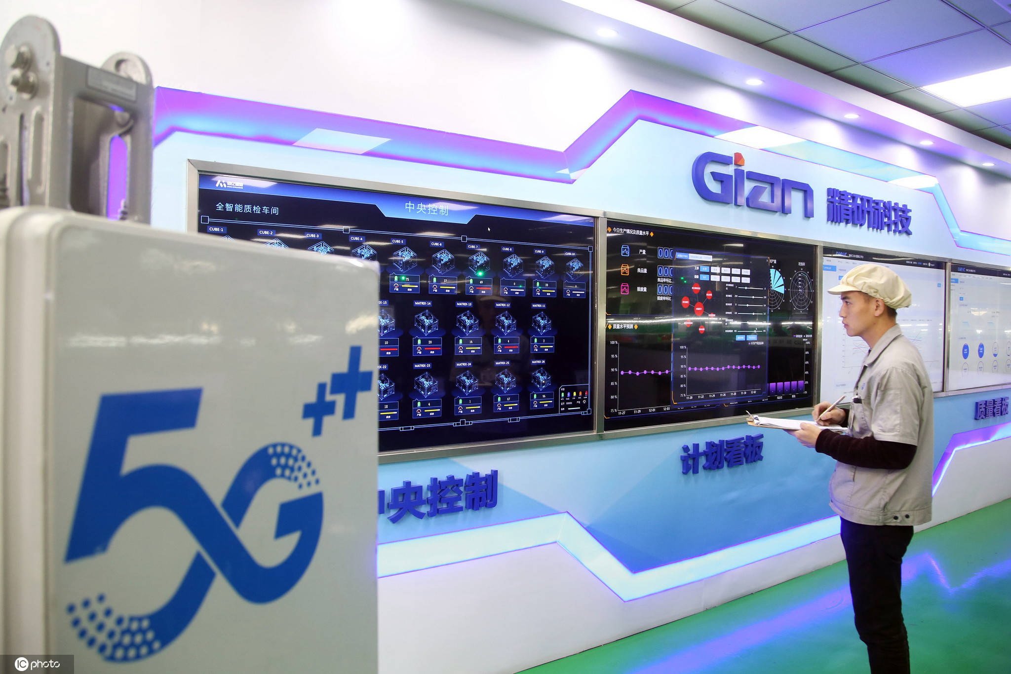 机器|江苏常州产品质检应用“5G+AI”技术 60台机器节省超千人人工成本