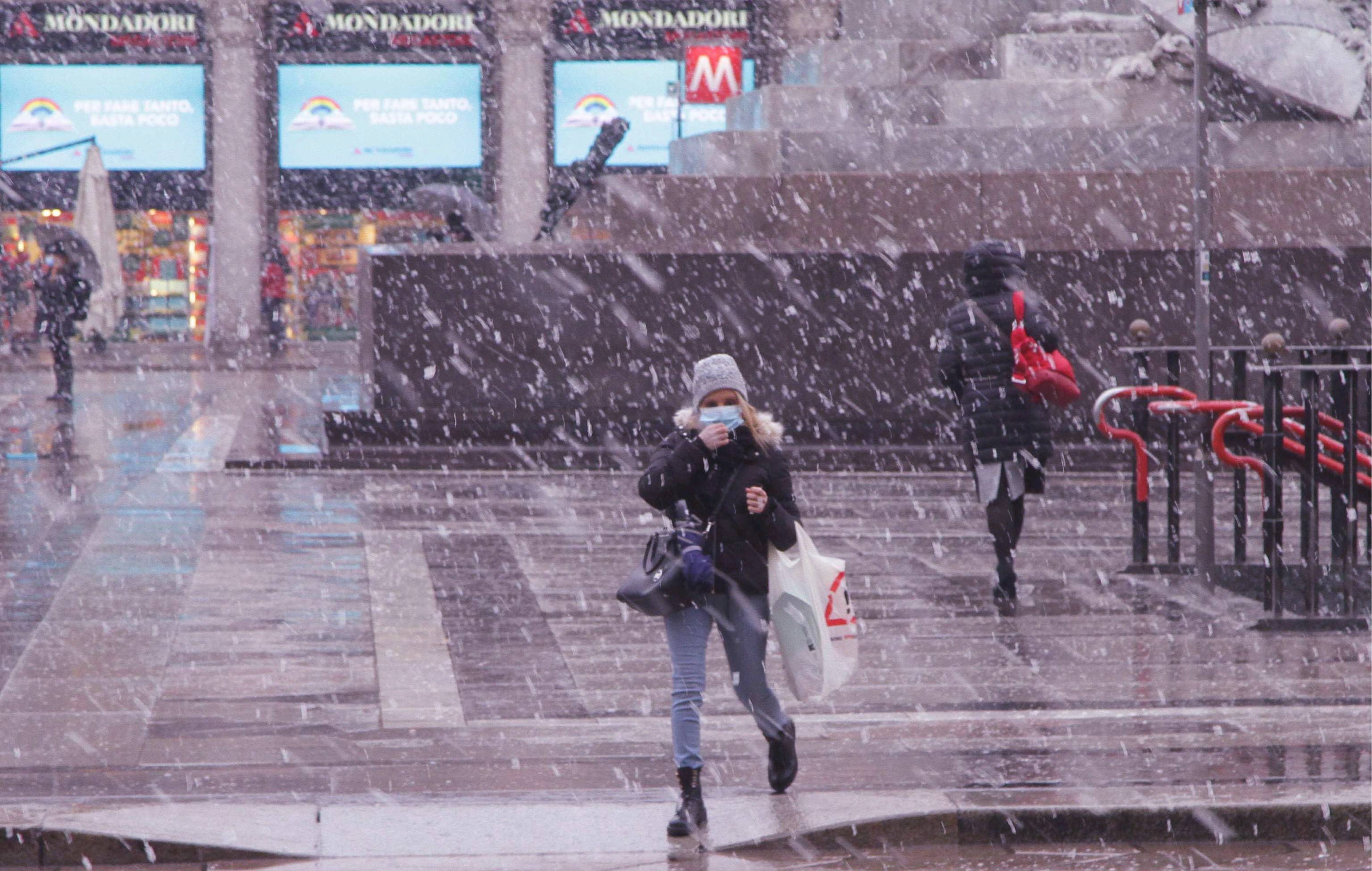 意大利降雪