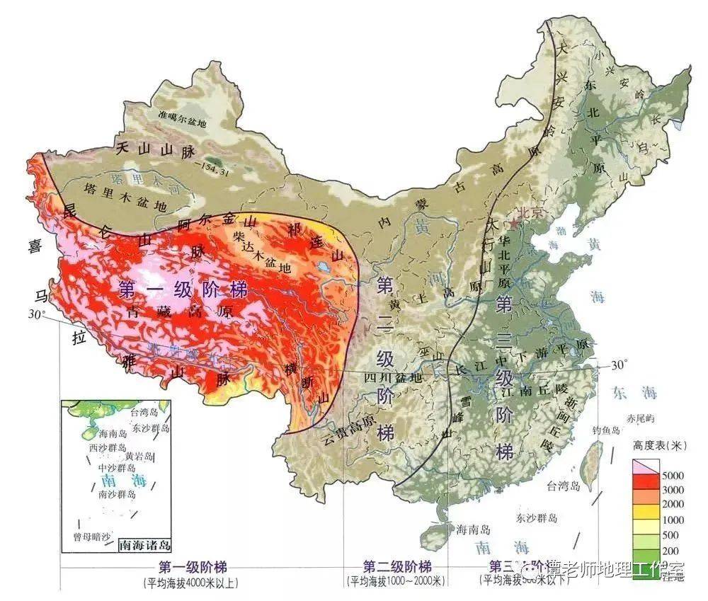 【地理视野】三大阶梯,读懂中国地势!