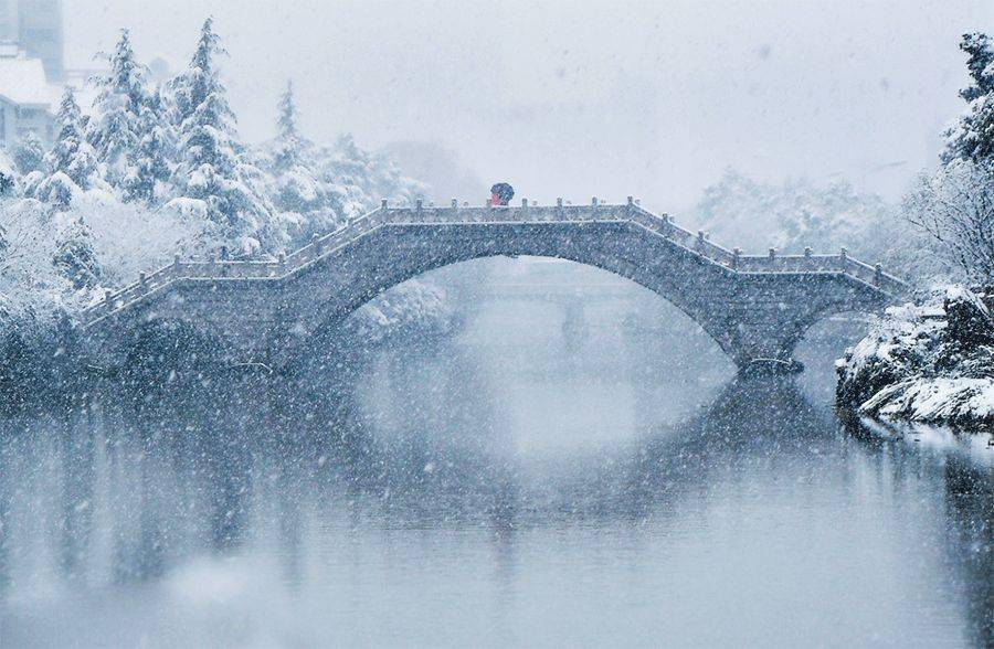 千里万里, 图片|wjx8332 大雪|人间雾白 北方大雪纷飞, 南方虽少雨雪