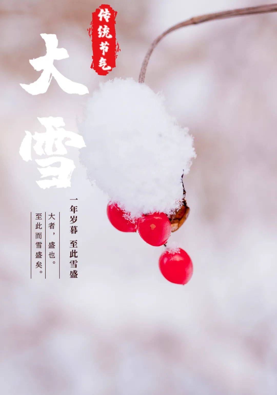 大雪时节冬渐浓