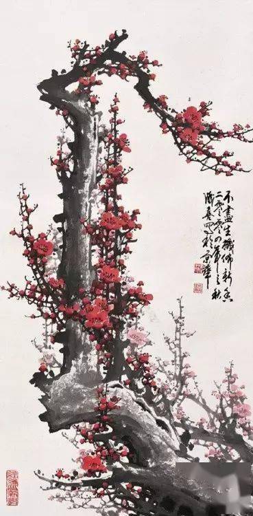 画梅大师王成喜梅花作品50幅,美极了!