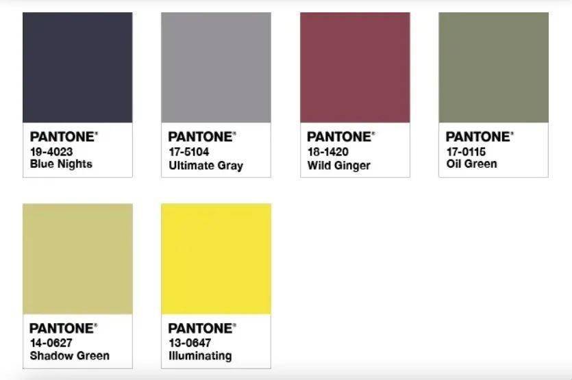 pantone 2021 年度代表色公布!"极致灰 灿烂黄"!5 种配色推荐也来了