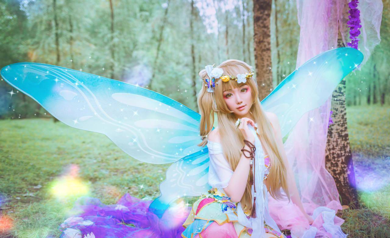 lovelive!南小鸟花精灵觉醒cosplay