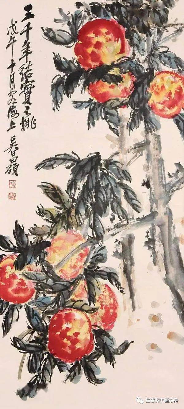 吳昌碩 水墨冊頁 吴昌硕作品新款- 吴昌硕作品2021年新款- 京东