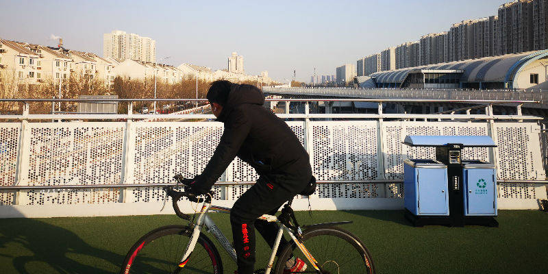 北京首条自行车专用路诞生记