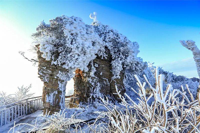 第六届四川光雾山冰雪节开幕啦