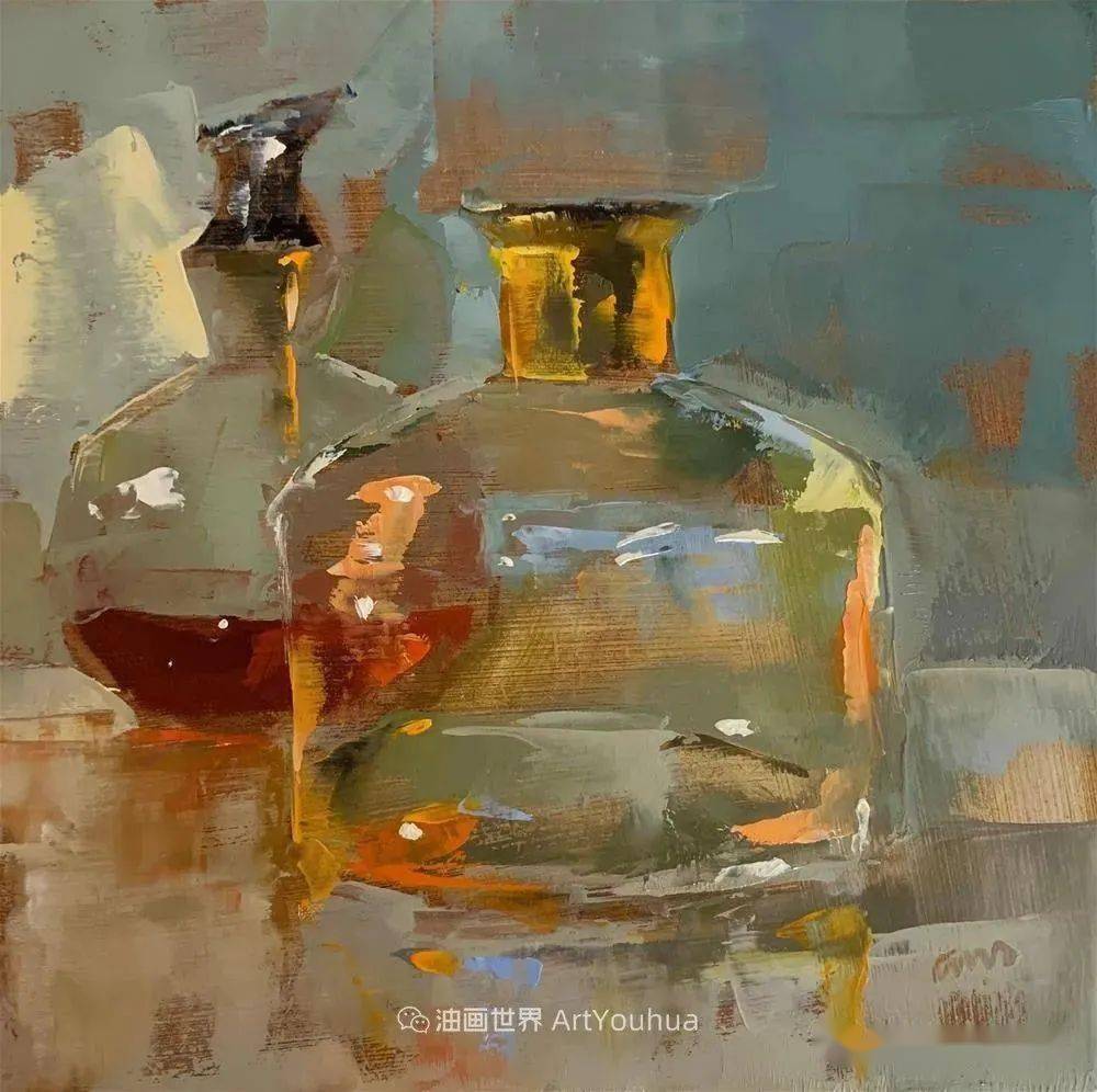 荷兰女画家安斯·德比耶超美的色块，极具质感的静物油画欣赏_搜狐网