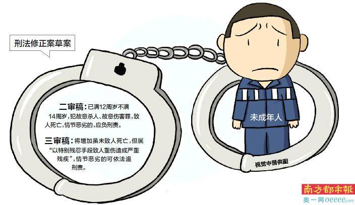 低龄未成年人犯罪未致死也可追刑责