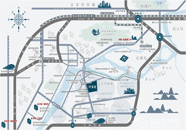 年限:70 年 楼盘地址:杭州市富阳区富春湾新城永济路与大桥南路交叉口