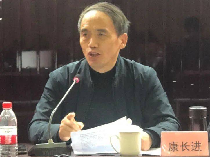 省统计局党组成员,总统计师康长进讲话淮安市统计局党组书记,局长姜耀