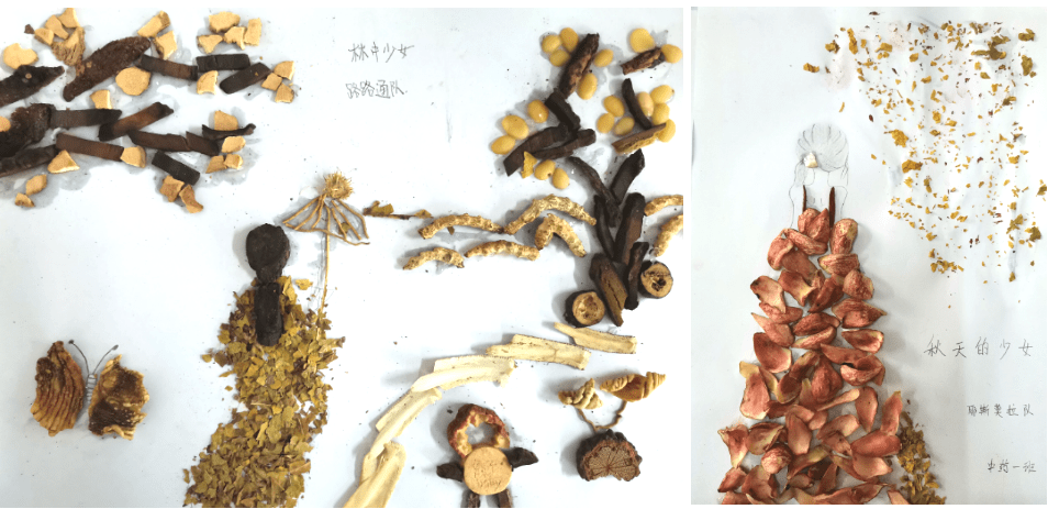 惊艳!这些学生用药材办画展,匠心巧手传播中药文化