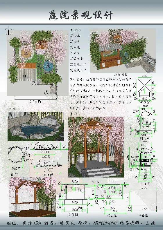 环境景观系2020-2021第一学期课程作业作品展(十四)