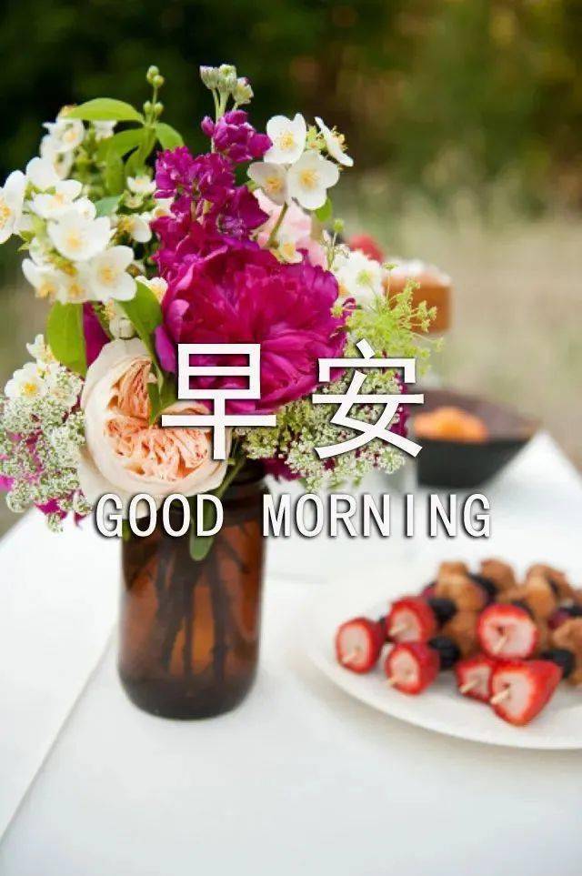 冬季来了特别漂亮的早上好图片,清晨温馨问候祝福简语